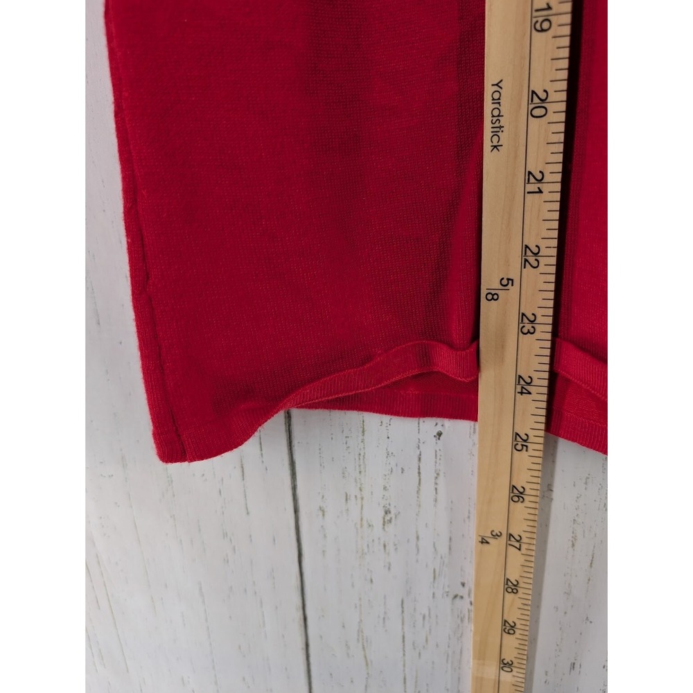 Cable And Gauge Size XL Womens Red Sleeveless Casual Tank top - Picture 5 of 8
